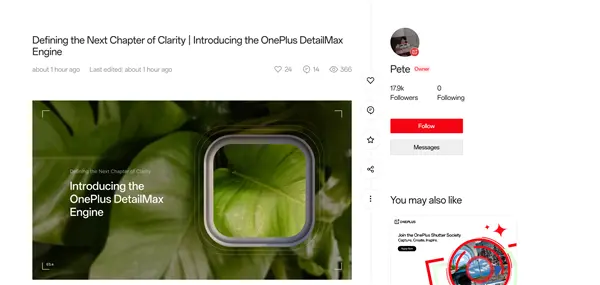 劉作虎宣布一加哈蘇合作結(jié)束：一加15全球首發(fā)自研影像引擎